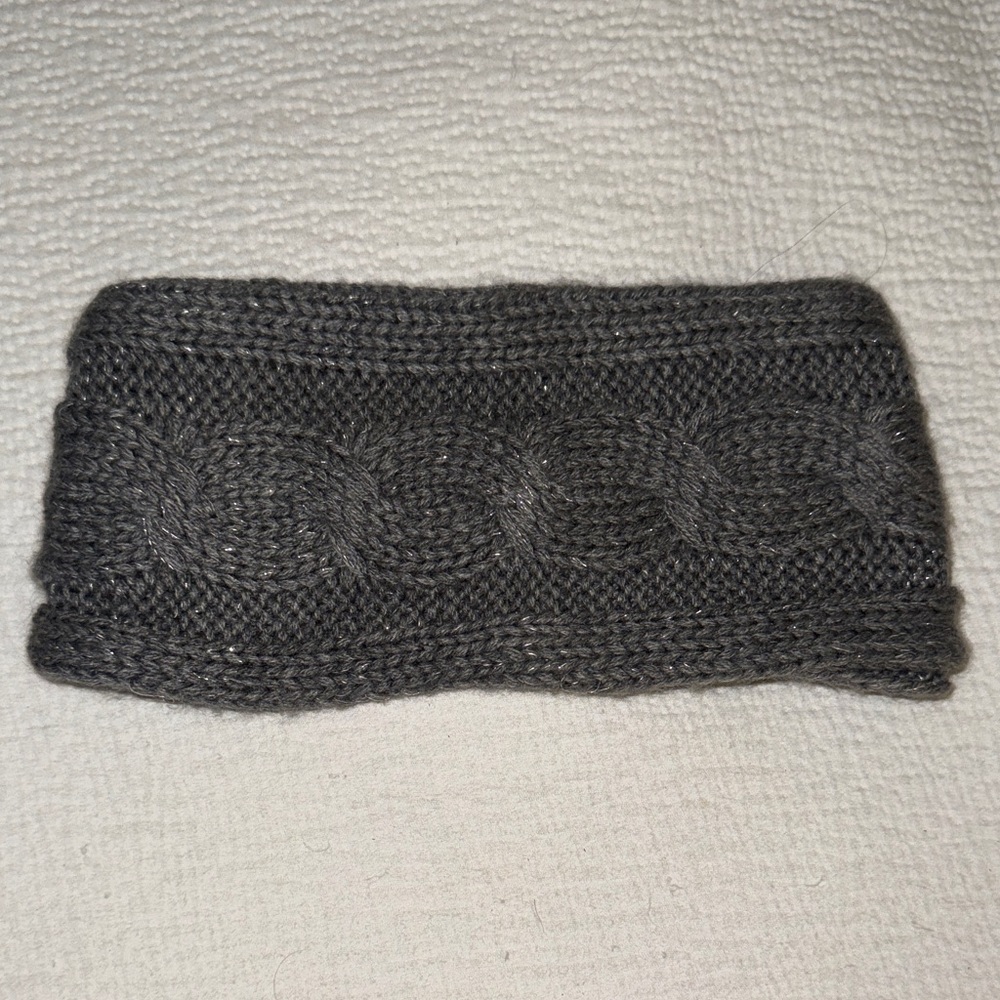 Like New Express Knit Headband, Gray